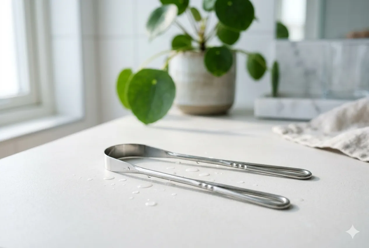 Tungskrapa i rostfritt stål